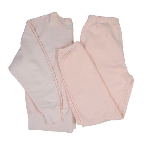 190 - Les Tiens Pale Pink Sweatshirt and matching sweatpants. Size L. Pre-loved but very good condition.