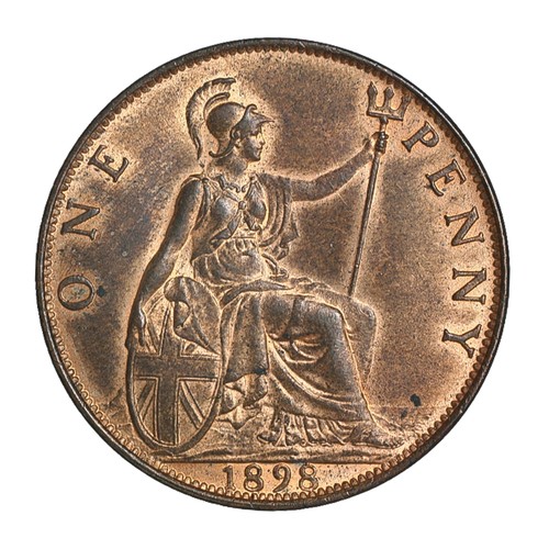 169 - Victoria, Penny. 1898. Lots of lustre and a lovely overall tone. Aunc