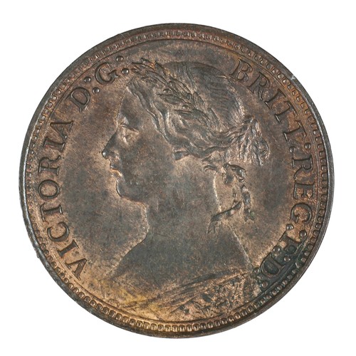 198 - Victoria, Farthing. 1878. GVF. Some lustre (S3958)