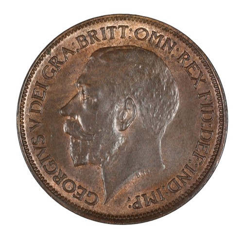 220 - George V, Half Penny. 1924. Some lustre A/Unc (S4056)