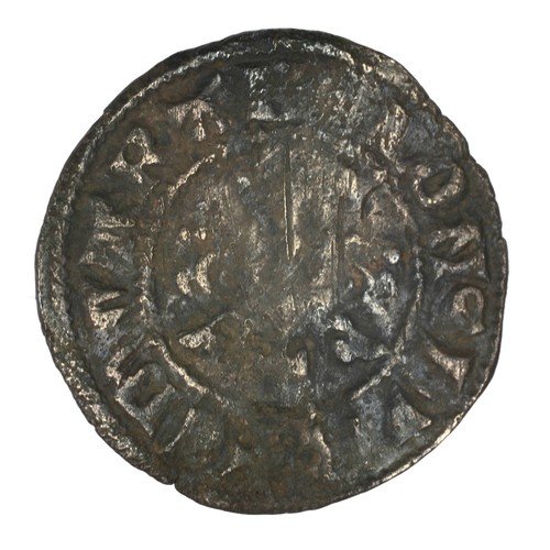 8 - Edward I (?). Penny. Could be S1411. Fair with a slightly creased flan.