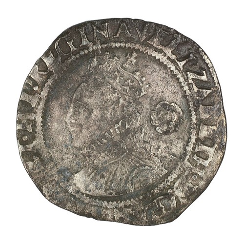 25 - Elizabeth I, 1561, Threepence. With rose and date. mm pheon 3rd 4th Issue. A good fine with a nearly... 