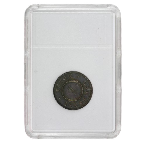 185 - Model Penny. Model Money, Victoria Penny. Large ridged numeral 