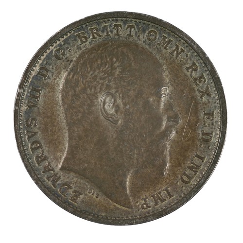 204 - Edward VII, Fourpence. 1902. GEF (S3986)