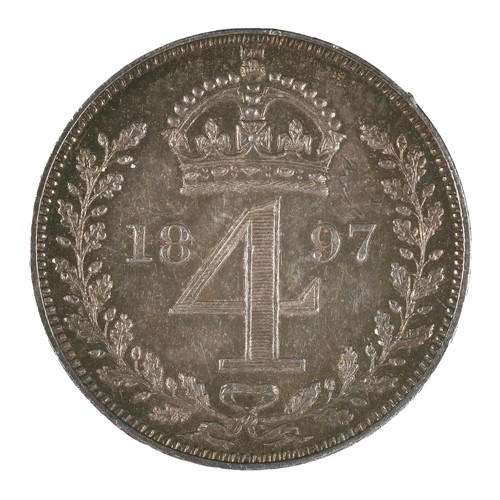 153 - Victoria, Groat fourpence. 1897. EF (S3944)