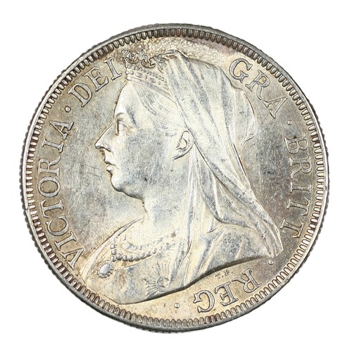 118 - Victoria, Half Crown. 1901. Nice bright EF (S3923)