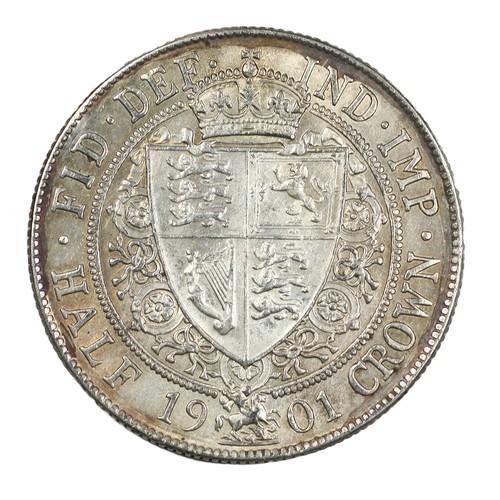 118 - Victoria, Half Crown. 1901. Nice bright EF (S3923)