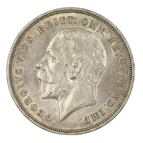 206 - George V, Crown. 1935. St. George Jubilee Crown. Nice bright EF (S4048)