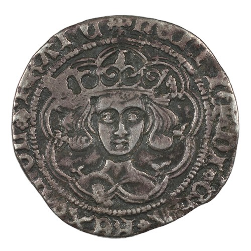 11 - Henry VI, Groat. Rosette-mascle issue, 1430-31. Calais. A couple of weak spots but overall about GF/... 