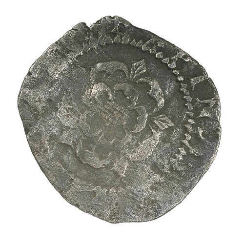 38 - James I, Penny. Rose penny. No crown. Fine (S2661 or S26612)