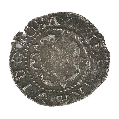 39 - James I, Penny. Rose penny. No crown. Fine (S2661)