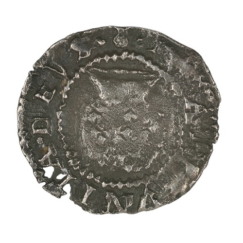 39 - James I, Penny. Rose penny. No crown. Fine (S2661)