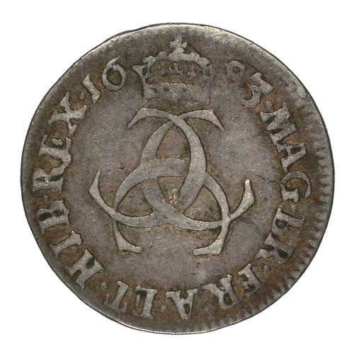 43 - Charles II, 1683, Threepence. F (S3386)