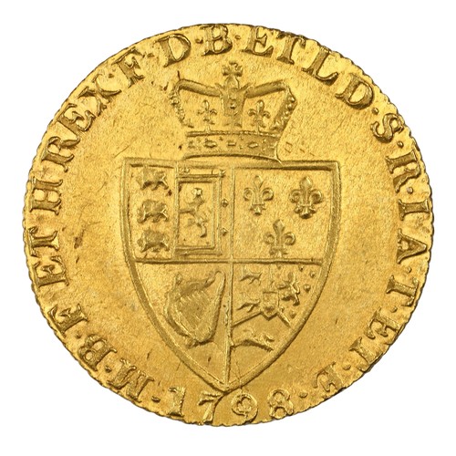 53 - George III, 1798, Guinea. Fifth bust. Good EF with original brilliance. EF (S3729)