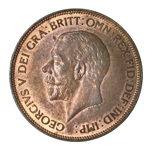 216 - George V, Penny. 1932. Lovely lustre. Unc (S4055)