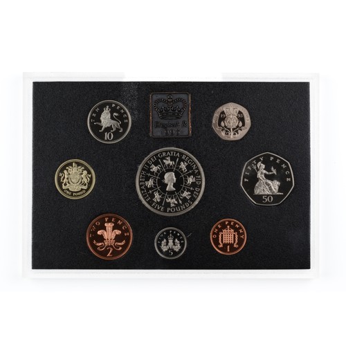 231 - Elizabeth II Proof Coin Collection. 1993. Includes commemorative crown struck in celebration of the ... 