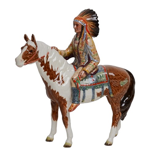 9 - Beswick - The Mounted Indian.