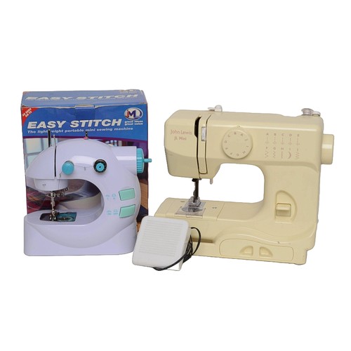 95 - John Lewis JL Mini Sewing Machine plus JML Easystitch. Untested.