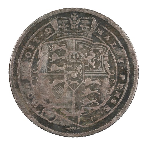 64 - George III, Sixpence. 1816. Some nice toning F (S3791)