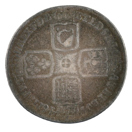 51 - George II, Sixpence. 1746. Lima Portrait VG but reverse better (S3710A)