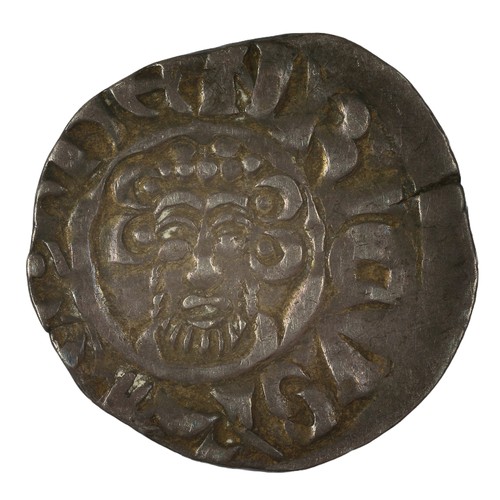 7 - Henry III, Penny. Class VIb short cross. Very tall lettering with long rectangular face.  Ilger from... 