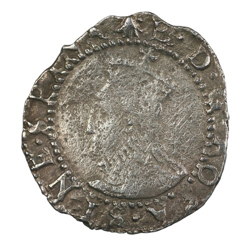 29 - Elizabeth I, Penny. No rose or date. mm emine. Fine (S2570)