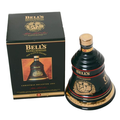 82 - Bell's Scotch Whisky Decanter - Christmas 1994. Sealed and boxed.