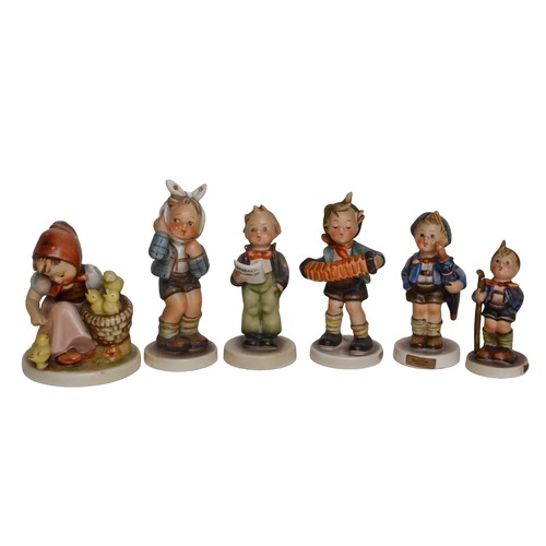 26 - Collection of 6 Hummel figures. As found with some with damage/repairs