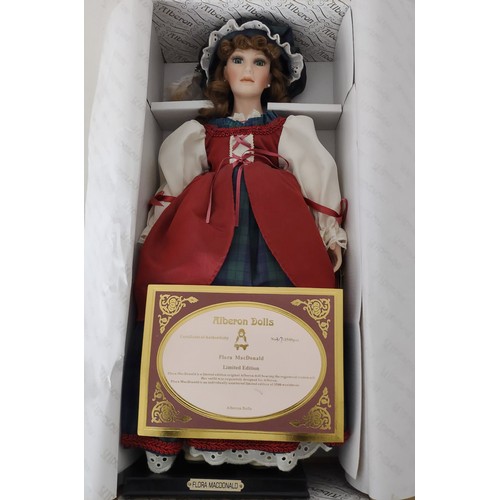 28 - Collection of Porcelain Dolls including:
- Collector's Choice Musical Wind Up Animated Doll which pl... 