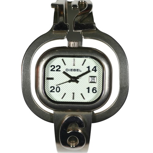 106 - DIESEL-Only The Brave 5Bar/165WR Vintage Ladies Bangle Watch.