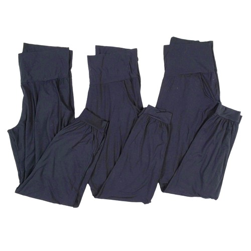 134 - Three Pairs of Commando Ladies' Lounge pants. Size XL. Black. Pre-loved, good condition.