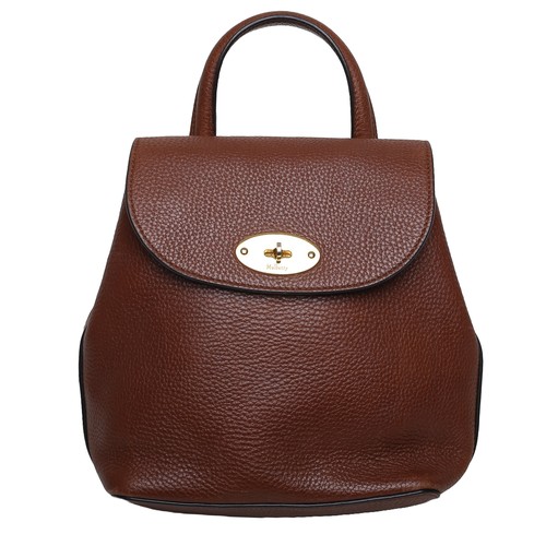 145 - Mulberry Mini Bayswater Backpack. Brown. Pre-loved, very good condition.