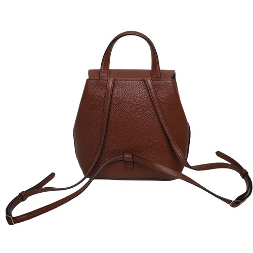 145 - Mulberry Mini Bayswater Backpack. Brown. Pre-loved, very good condition.