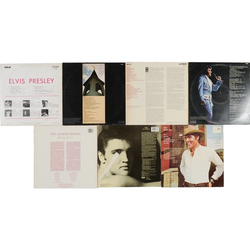 10 - Collection of 7 Elvis LPs

Includes: For LP Fans Only - LSP-1990, The Legend Begins - Elvis Live - O... 