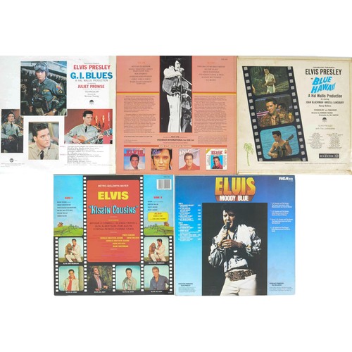 12 - Collection of Elvis LPs

Includes: G.I. Blues - SF 5078, Return To Sender - CDS 1200, Blue Hawaii - ... 