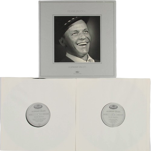 13 - Frank Sinatra - Legendary Singers - 2 x Vinyl Box Set

Includes booklet. Discs appear to be Ex, box ... 