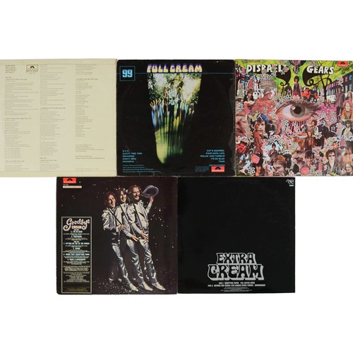 20 - Collection of 5 Cream and Blind Faith Records

Including:
Disraeli Gears (Italian pressing) - SLPHM/... 