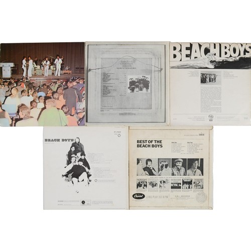 24 - Collection of 5 Beach Boys LPs

Includes:
Best Of The Beach Boys (mono) - T 20856, Do You Wanna Danc... 