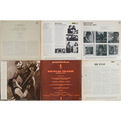 25 - Collection of 6 Bob Dylan Records

Includes:
John Wesley Harding (mono) - BPG 63252, Bringing It All... 