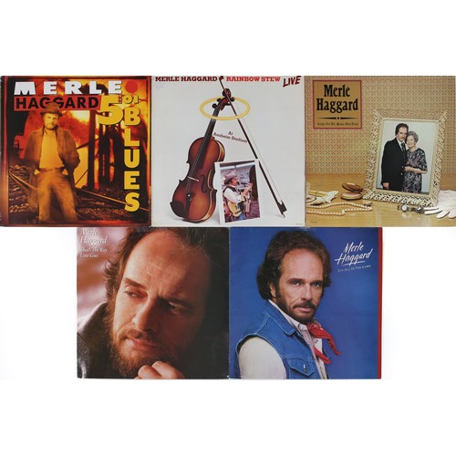 52 - Collection of 5 Merle Haggard LPs

Includes: Songs For The Mama That Tried - MCA-5250 (Pinckneyville... 