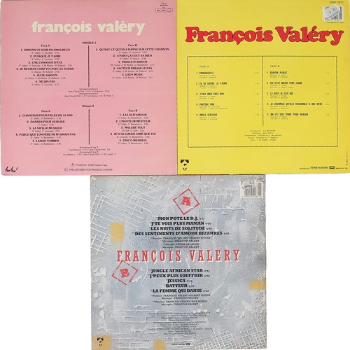 55 - Collection of 3 François Valéry LPs

Includes: Mon Pote Le D.J - 2402871, Emmanuelle - CTA. 18.002, ... 