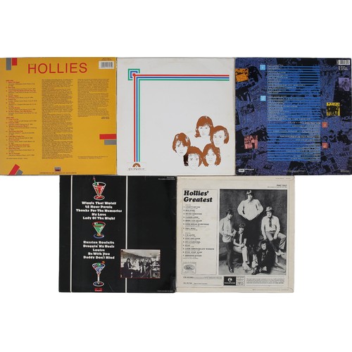 56 - Collection of 5 LPs by The Hollies

Includes: Hollies Greatest - PMC 7057, All The Hits And More - E... 