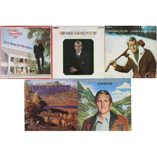 57 - Collection of 5 George Hamilton IV LPs

Includes: North Country - LSP-4517, Feel Like A Million - AN... 