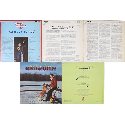 57 - Collection of 5 George Hamilton IV LPs

Includes: North Country - LSP-4517, Feel Like A Million - AN... 