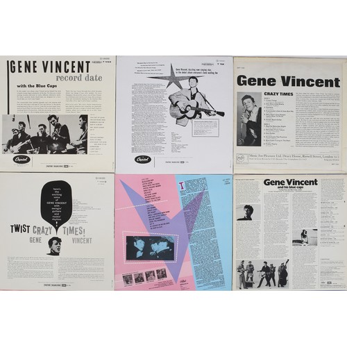 58 - Collection of 8 Gene Vincent LPs

Includes: I'm Back And I'm Proud - 63754, Memorial Album - 2C 154-... 