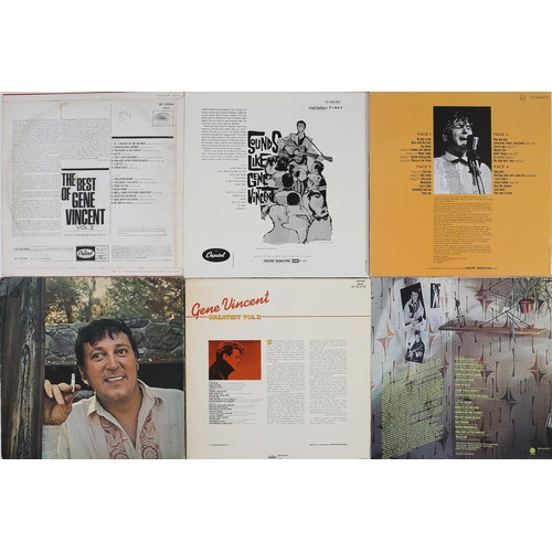 58 - Collection of 8 Gene Vincent LPs

Includes: I'm Back And I'm Proud - 63754, Memorial Album - 2C 154-... 