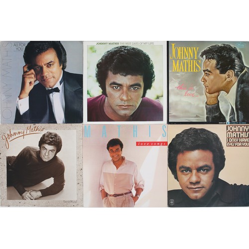 60 - Collection of 6 Johnny Mathis LPs

Includes: This Is Love - MG 20942, Love Songs - OC 44494 (US pres... 