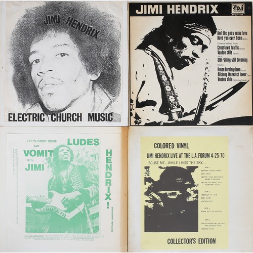 66 - Jimi Hendrix - Private Pressings

A fantastic collection of 6 Jimi Hendrix Rarities. All Privately r... 