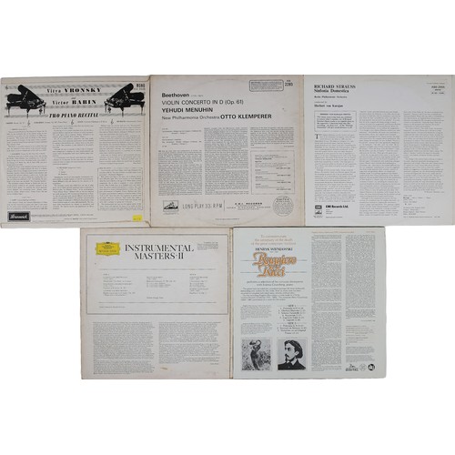 68 - Collection of 5 Classical and Orchestral LPs

Including: Wieniawski* / Ruggiero Ricci, Joanna Gruenb... 