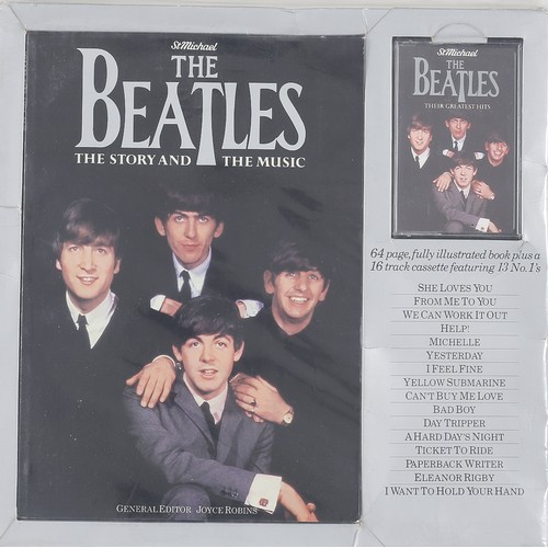 111 - The Beatles - The Story And The Music

Includes:
64 Page fully illustrated book and 16 track cassett... 